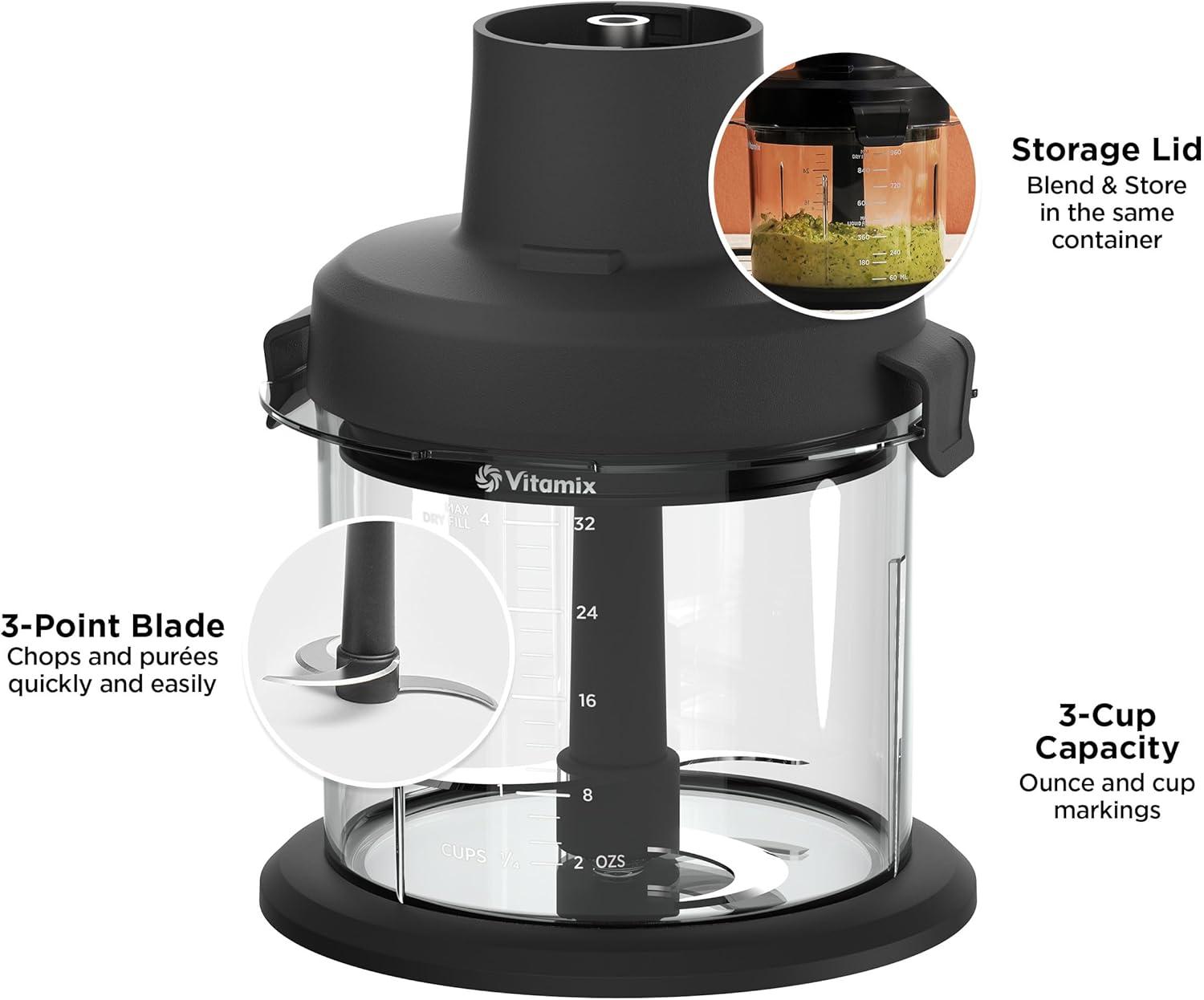 imageVitamix Immersion Blender MiniChopper Attachment