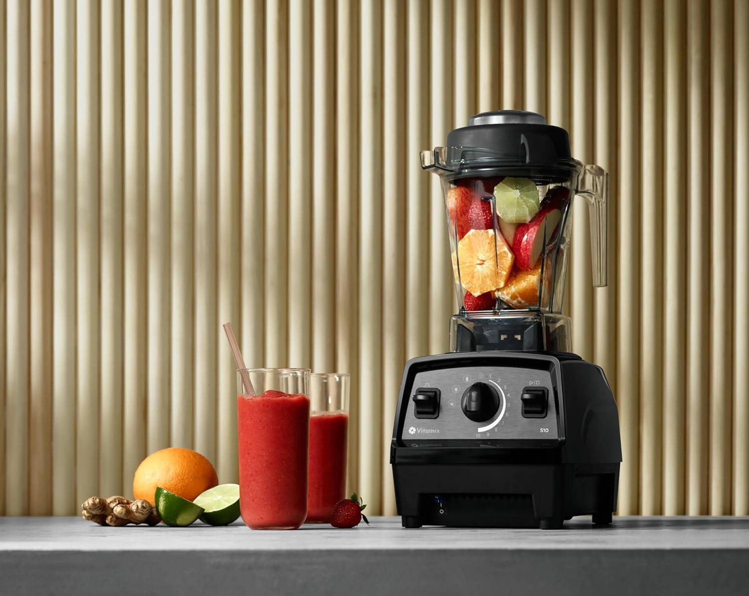 imageVitamix Propel Series 510 Blender with Three Blending Programs ProfessionalGrade Blender for Smoothies and More StainlessSteel Blades SelfCleaning Kitchen Appliance 48 Oz Container BlackSlate