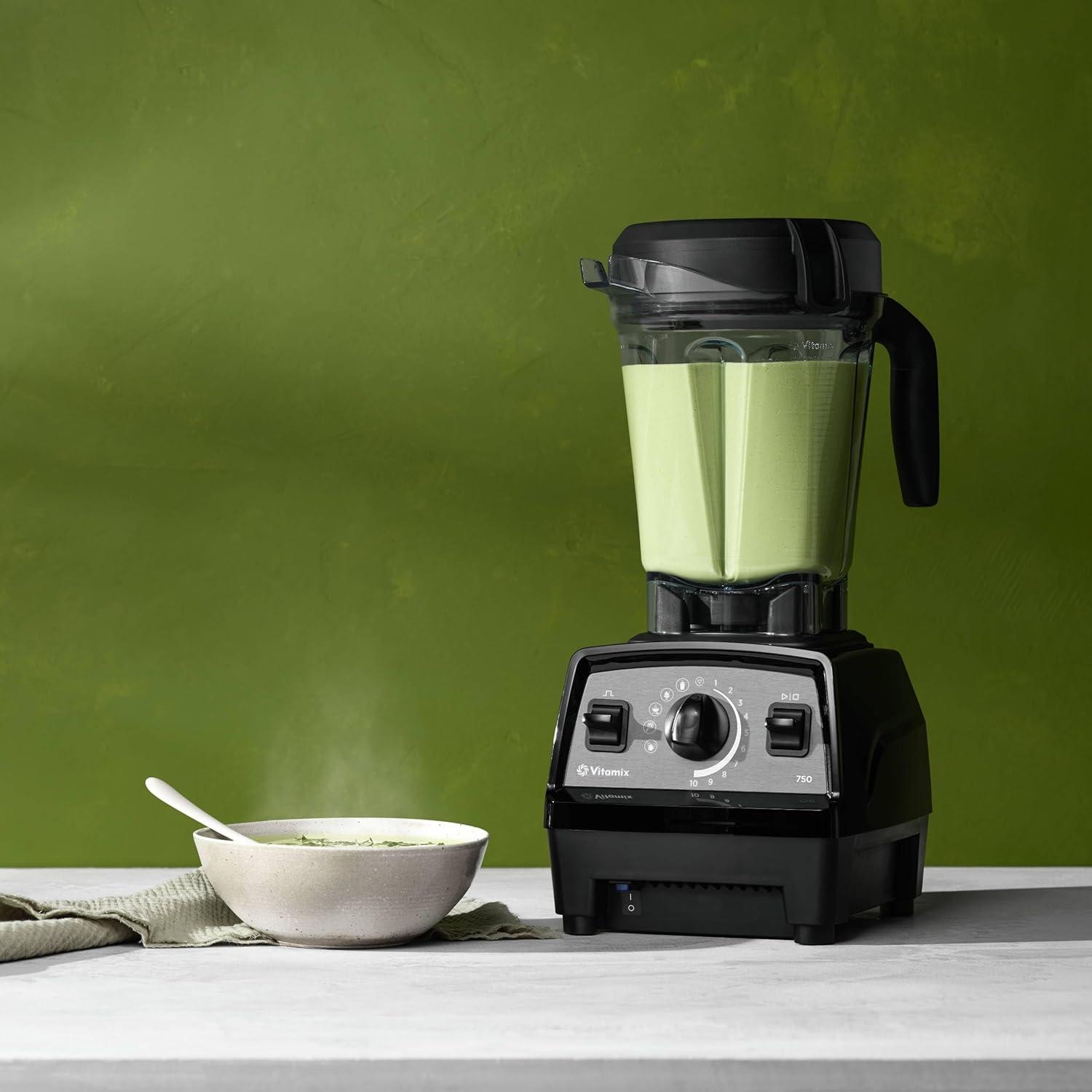 imageVitamix Propel Series 750 Blender with Four Blending Programs SelfCleaning Program ProfessionalGrade Blender for Smoothies Soups and More StainlessSteel Blades 64 Oz Container SlateBlack