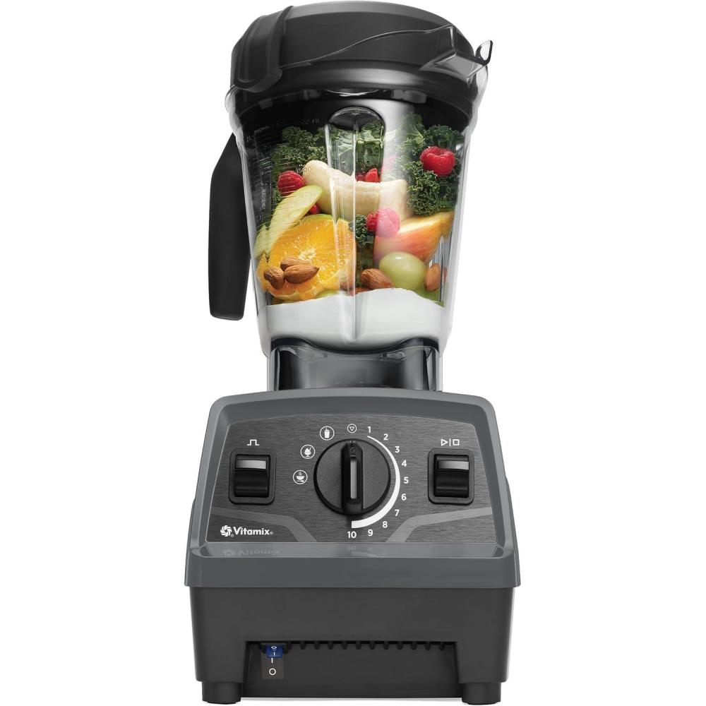 imageVitamix Explorian with Programs Three Blending Programs ProfessionalGrade Blender for Smoothies and More SelfCleaning Kitchen Appliance 64 Oz Container Slate Renewed PremiumSlate