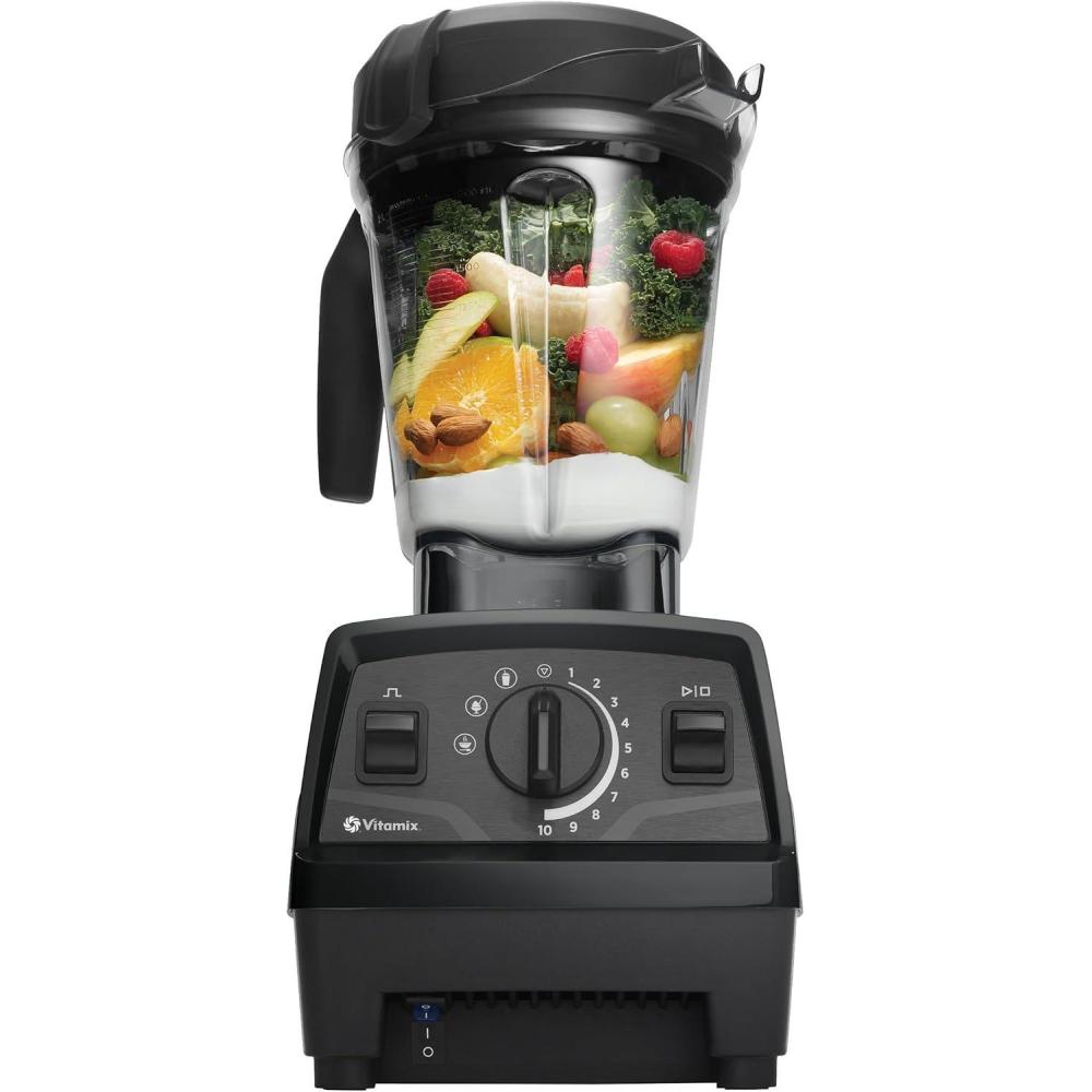 imageVitamix Explorian with Programs Three Blending Programs ProfessionalGrade Blender for Smoothies and More SelfCleaning Kitchen Appliance 64 Oz Container Slate Renewed PremiumBlack