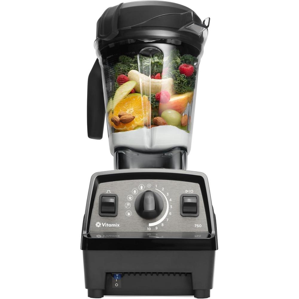 imageVitamix Propel Series 750 Blender with Four Blending Programs SelfCleaning Program ProfessionalGrade Blender for Smoothies Soups and More StainlessSteel Blades 64 Oz Container SlateBlack