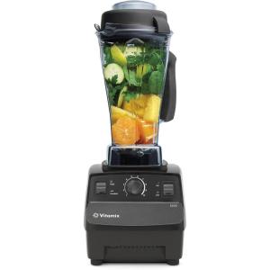 Vitamix 5200 Blender, Professional-Grade Blender for Smoothies, Soups, Ice Cream and More, Stainless-Steel Blades, Self-Cleaning Kitchen Appliance, 64 Oz Container, Black(Black)
