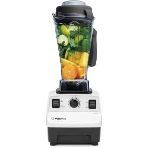 Vitamix 5200 Blender, Professional-Grade Blender for Smoothies, Soups, Ice Cream and More, Stainless-Steel Blades, Self-Cleaning Kitchen Appliance, 64 Oz Container, Black(White)