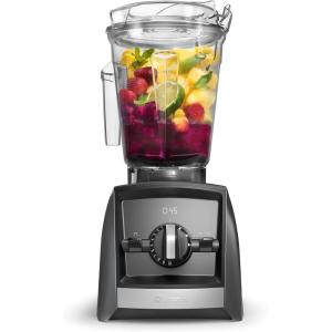Vitamix A2500 Ascent Series Smart Blender, Professional-Grade, 64 oz. Low-Profile Container, Slate (Renewed)(Slate)