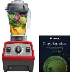 Vitamix Propel 510 Blender with Simply Smoothies Cookbook, 3 Preset Blending Programs, Professional-Grade, 48-oz Container, Slate(Red)