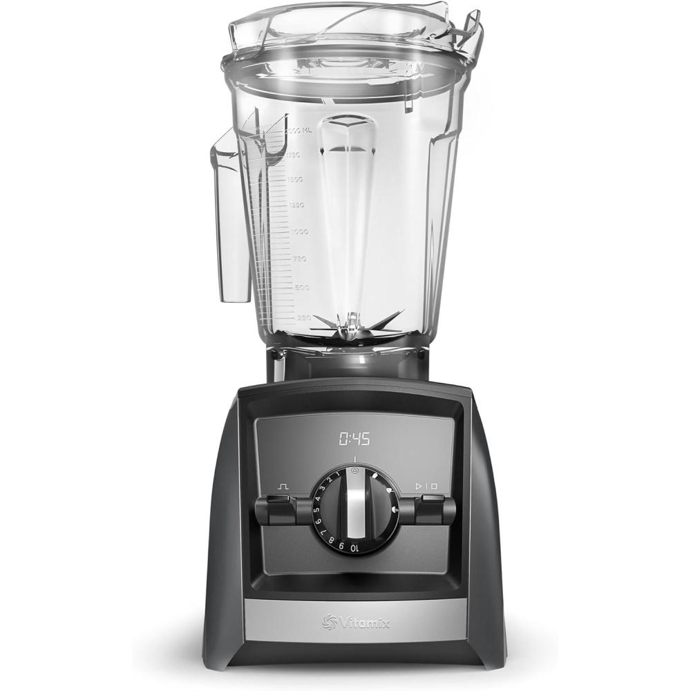 imageVitamix A2500 Ascent Series Smart Blender ProfessionalGrade 64 oz LowProfile Container SlateSlate