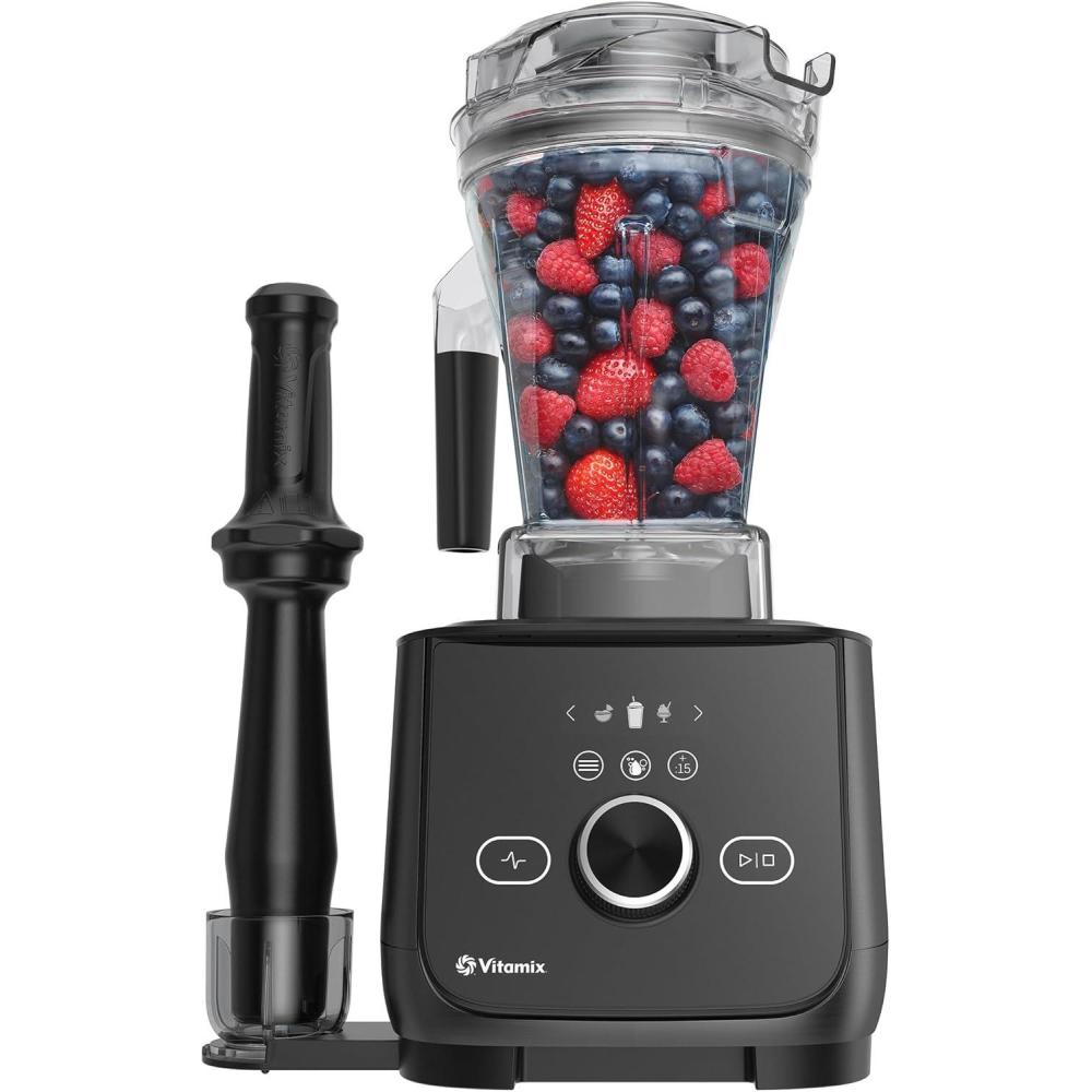 imageVitamix Ascent X4 Blender with Five Blending Programs SelfCleaning Program ProfessionalGrade Blender for Smoothies Soups and More StainlessSteel Blades 48 Oz Container Polar WhiteBlack Stainless