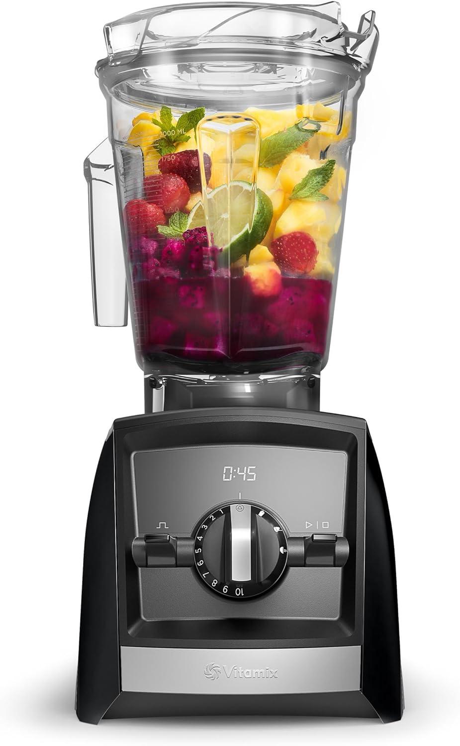 image:imageVitamix A2500 Ascent Series Smart Blender ProfessionalGrade 64 oz LowProfile Container WhiteBlack