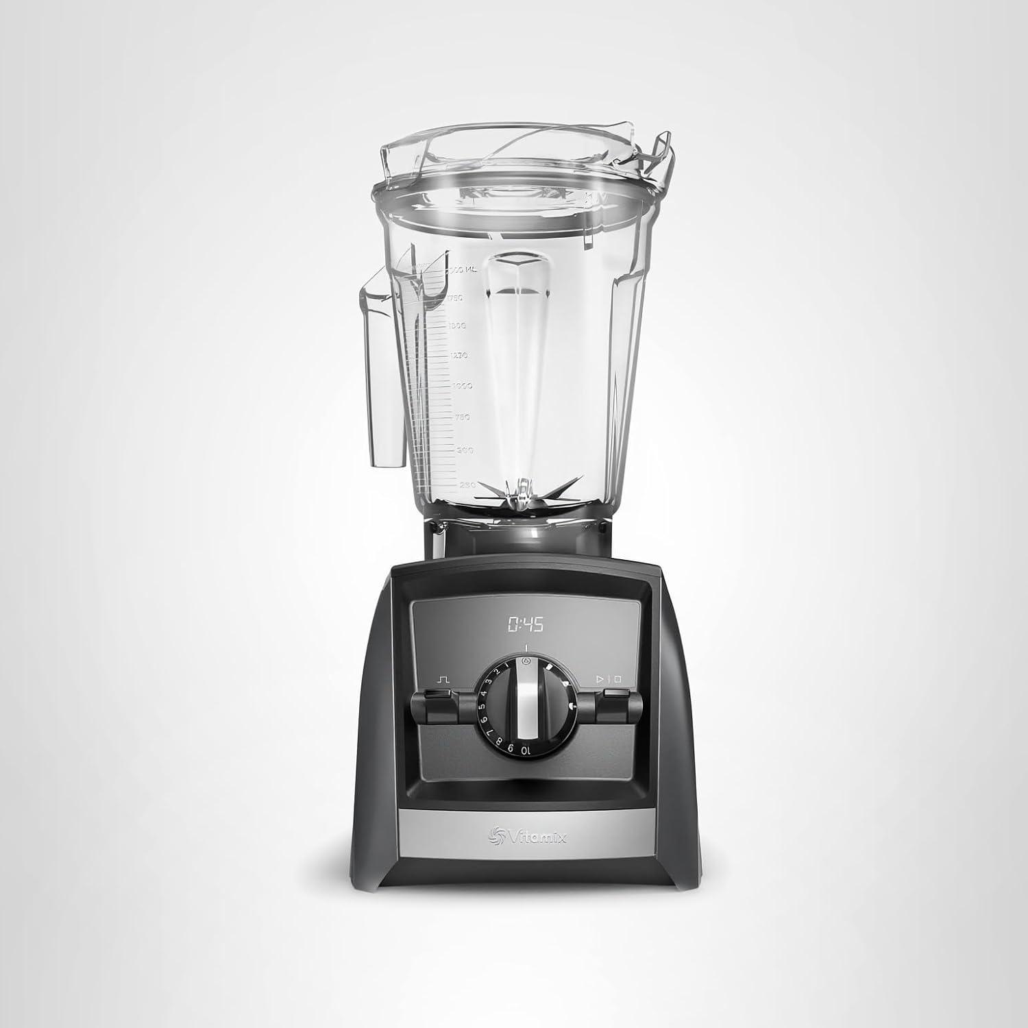 image:imageVitamix A2500 Ascent Series Smart Blender ProfessionalGrade 64 oz LowProfile Container WhiteSlate