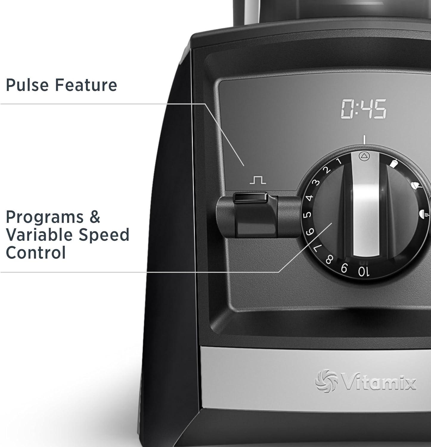 image:imageVitamix A2500 Ascent Series Smart Blender ProfessionalGrade 64 oz LowProfile Container WhiteSlate