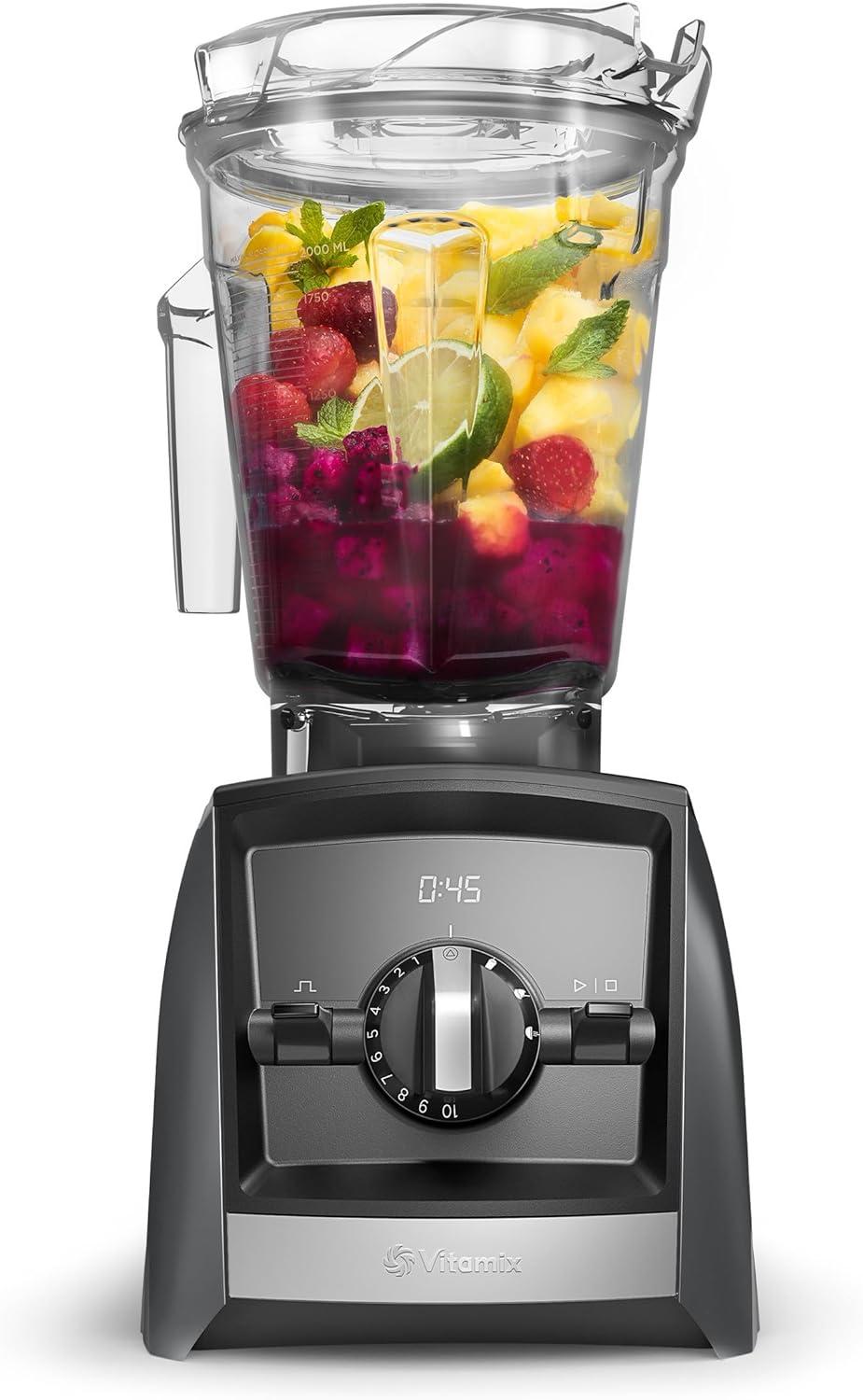 image:imageVitamix A2500 Ascent Series Smart Blender ProfessionalGrade 64 oz LowProfile Container WhiteSlate