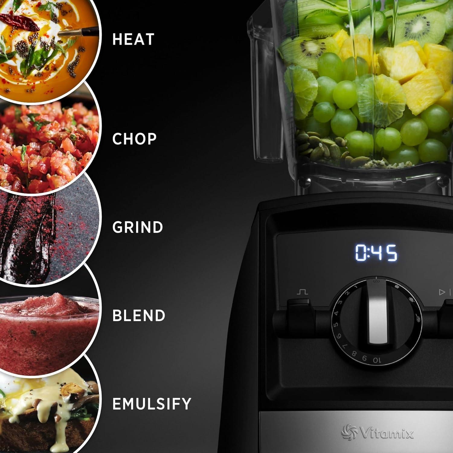 image:imageVitamix A2500 Ascent Series Smart Blender ProfessionalGrade 64 oz LowProfile Container WhiteWhite