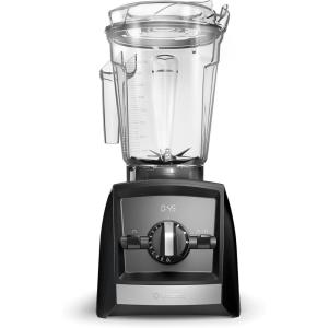 Vitamix A2500 Ascent Series Smart Blender, Professional-Grade, 64 oz. Low-Profile Container, White(Black)